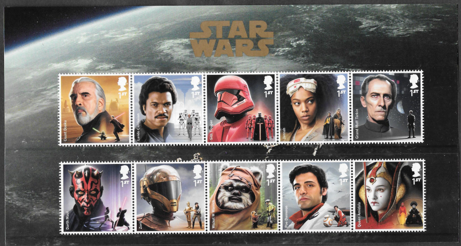 (image for) 2019 Star Wars Stamp Pack - Click Image to Close